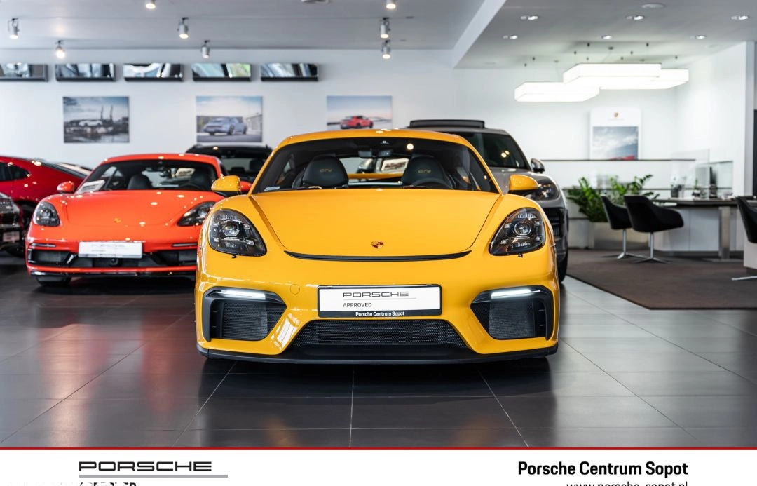 Porsche 718 Cayman cena 697718 przebieg: 10500, rok produkcji 2021 z Lubaczów małe 596